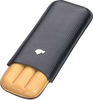 Cohiba cigar case leather 3pcs purera