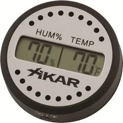 Xikar digital hygrometer round obraz 100
