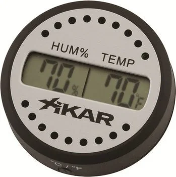 Xikar digital hygrometer round obraz 100