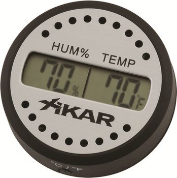Xikar digital hygrometer round imagine 100