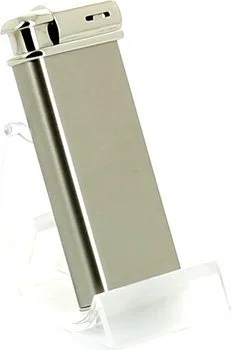 Sarome pipe αναπτήρας συμπεριλαμβανομένου του pipe tamper χρώμιο / ασημί