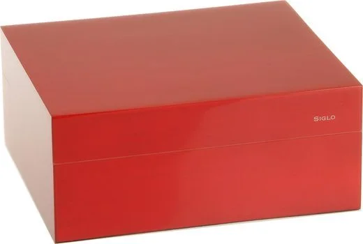 Siglo Humidor S size 50 red