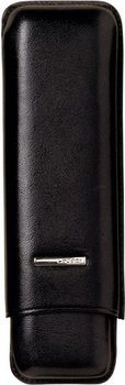 Lecerf Cigar Case Leather black for 2 Corona