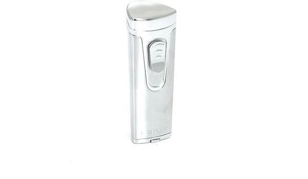 Lotus Citadel L20 Torch Flame Lighter Satin Chrome