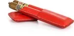 Reinhold Kühn Double Cigar Case Smooth Top Red