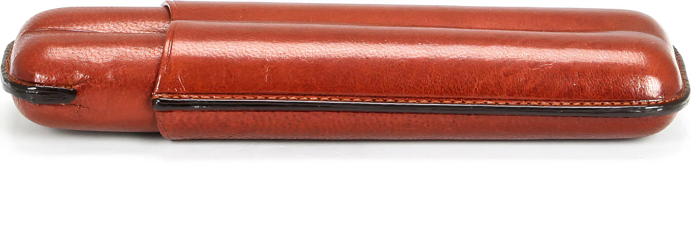 Martin Wess Dante Leather Cigar Case for 2 Petit Coronas