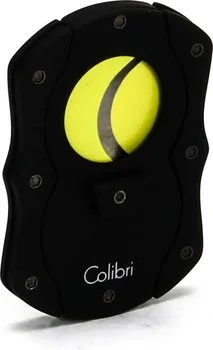 Cortador de charuto Colibri "Cut" - Preto/Amarelo