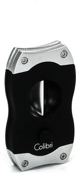 Colibri V-Cut Sigar kutter sort/krom