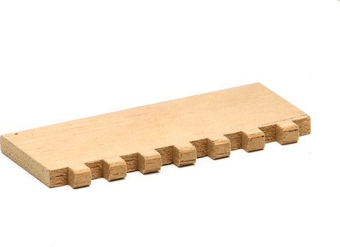 Vertikal avdeler S - 80 mm x 30 mm x 5 mm