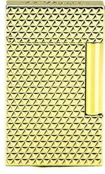 S.T. Dupont Ligne 2 Lighter 16433 Pointe-de-feu Yellow Gold