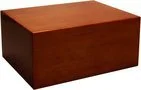 Humidor Bamboo Brown Frosted 50