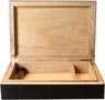 Humidor Bamboo Black Frosted 20