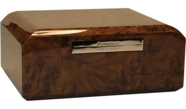 普罗米修斯胡桃木八边形雪茄盒50
