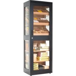 adorini Humidor Cabinet Capri Deluxe black