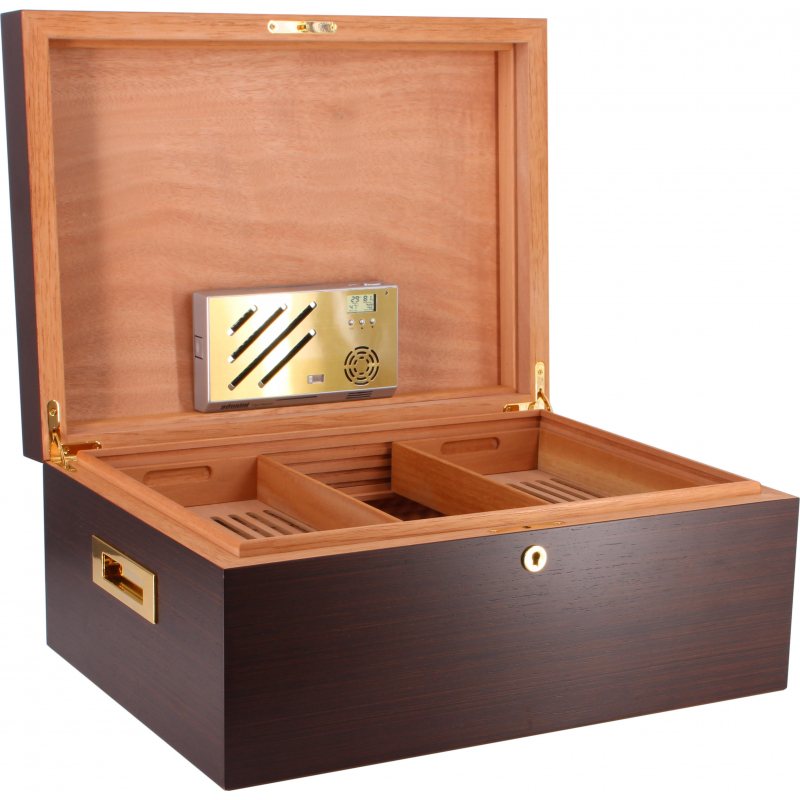 adorini Humidor Vittoria Walnut Deluxe Free U.S. shipping