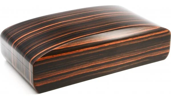 Humidor Pegasus Makassar mat convex pentru 80 de trabucuri