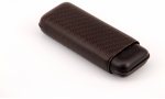 Davidoff Cigar Case XL-2 Brown Leather 'Enjoy'