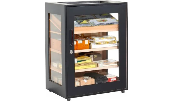 adorini Salina Humidor Cabinet Black