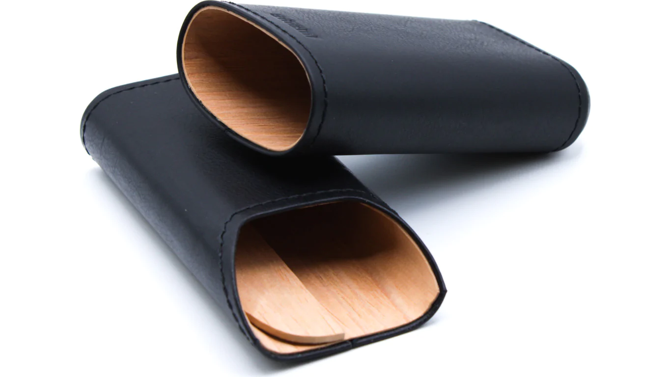 Black Adjustable Plastic Cigar Tube