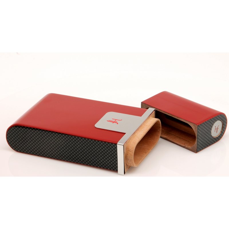 HF Barcelona R Pocket pocket humidor red Free shipping