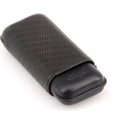 Davidoff cigar case R-2 leather black 3