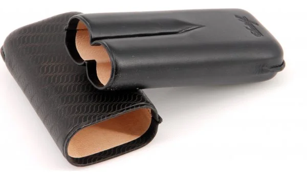 Davidoff tabakera R-2 kožna crna 3