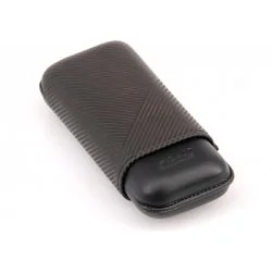 Davidoff cigar case leather black