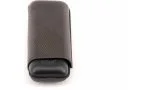 Davidoff cigar case XL-2 leather black leaf