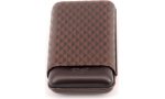Davidoff cigar case XL-3 leather brown curing