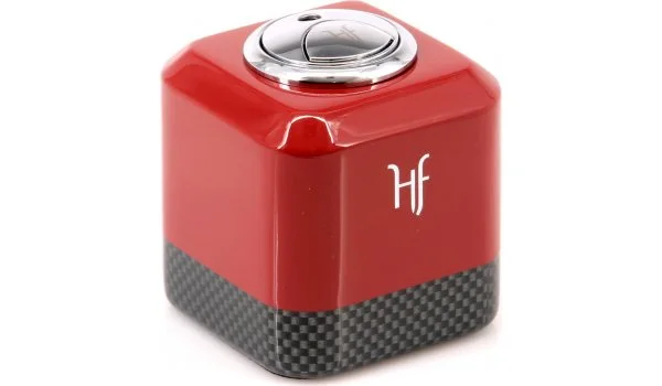 Humidif-pöytäliekki, punainen/hiili