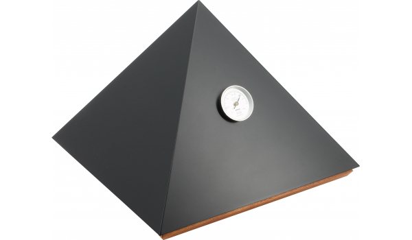 Adorini Humidor Pyramide Deluxe M Svart