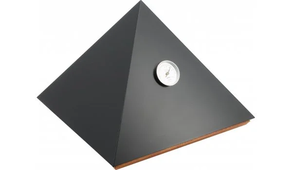 Humidor Adorini pyramida Deluxe M černý