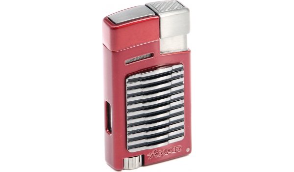 Xikar FORTE Lighter Single Jet-Flame with Punch Red