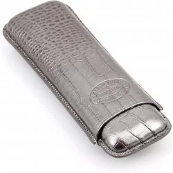 Romeo y Julieta cigar case leather 2 cigars Red
