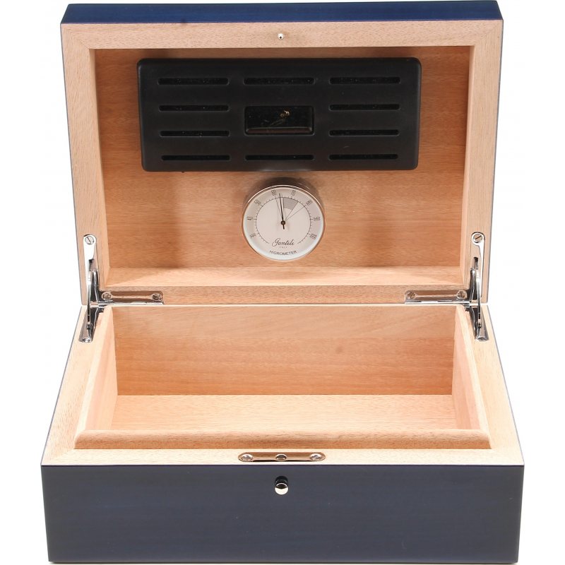 Gentili Humidor Blue 10 Cigars Lowest price Free shipping
