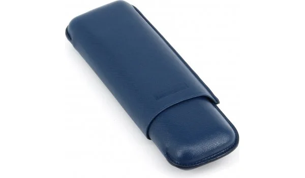 Martin Wess Cigar Case Double Toro Giant Blue