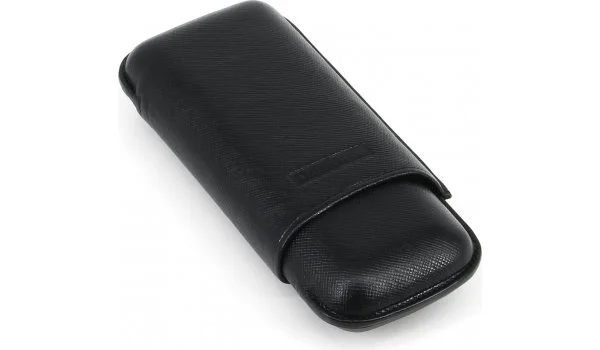 Martin Wess Cigar Case Double Robusto Dante Black