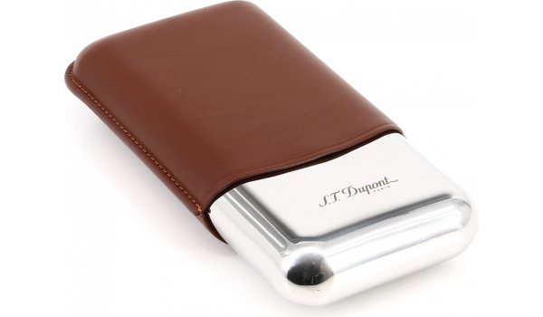 S.T. Dupont Triple Cigar Case brown 183021