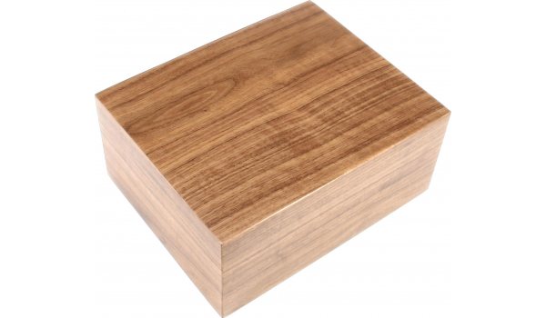 Pegasus Humidor Walnut 50 Cigars Frosted Brown
