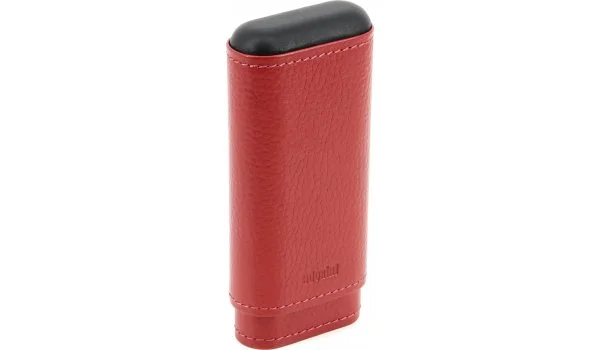 adorini Cigar Case Prava Koža 2-3 Cigare Magma Red