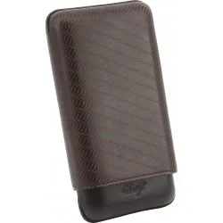 Davidoff XL-3 Cigar Leather Case Brown Enjoy