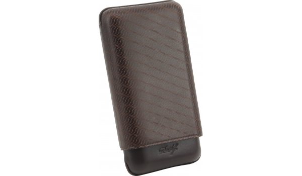 Davidoff XL-3 Cigar Leather Case Brown Enjoy