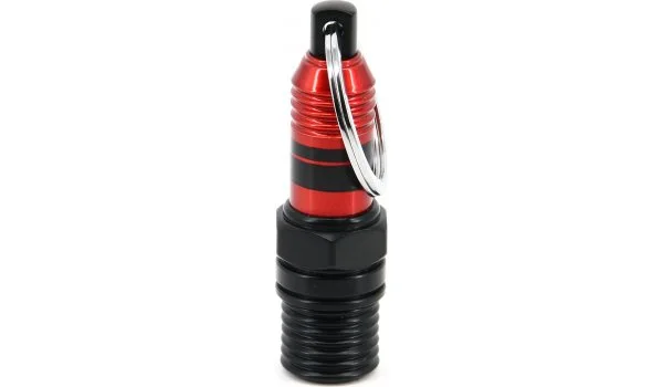 Důlčík Xikar v designu zapalovací svíčky červený/černý