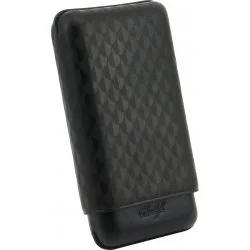 Davidoff Cigar Case Curing XL-3 Leather Black