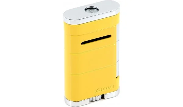 Xikar Allume Single Jet Lighter Electric Yellow