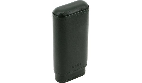 adorini Cigar Case Genuine Leather Mouse Green 2-3 Cigars