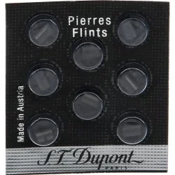 S.T. Dupont tűzkövek 8 darab fekete