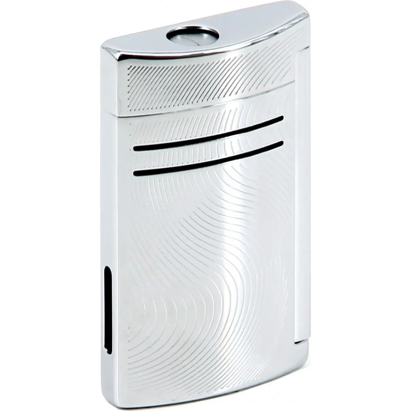 S.T. Dupont Maxijet Lighter Chrome Vibration Free shipping