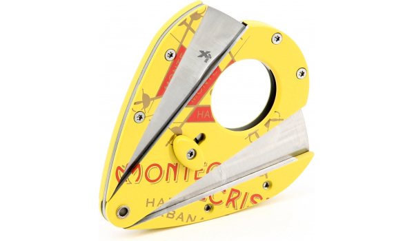 Xikar Montecristo Double Blade Cutter Xi1 Yellow