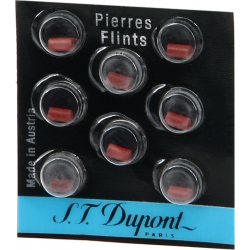 S.T. Dupont Flints 8 pcs Red